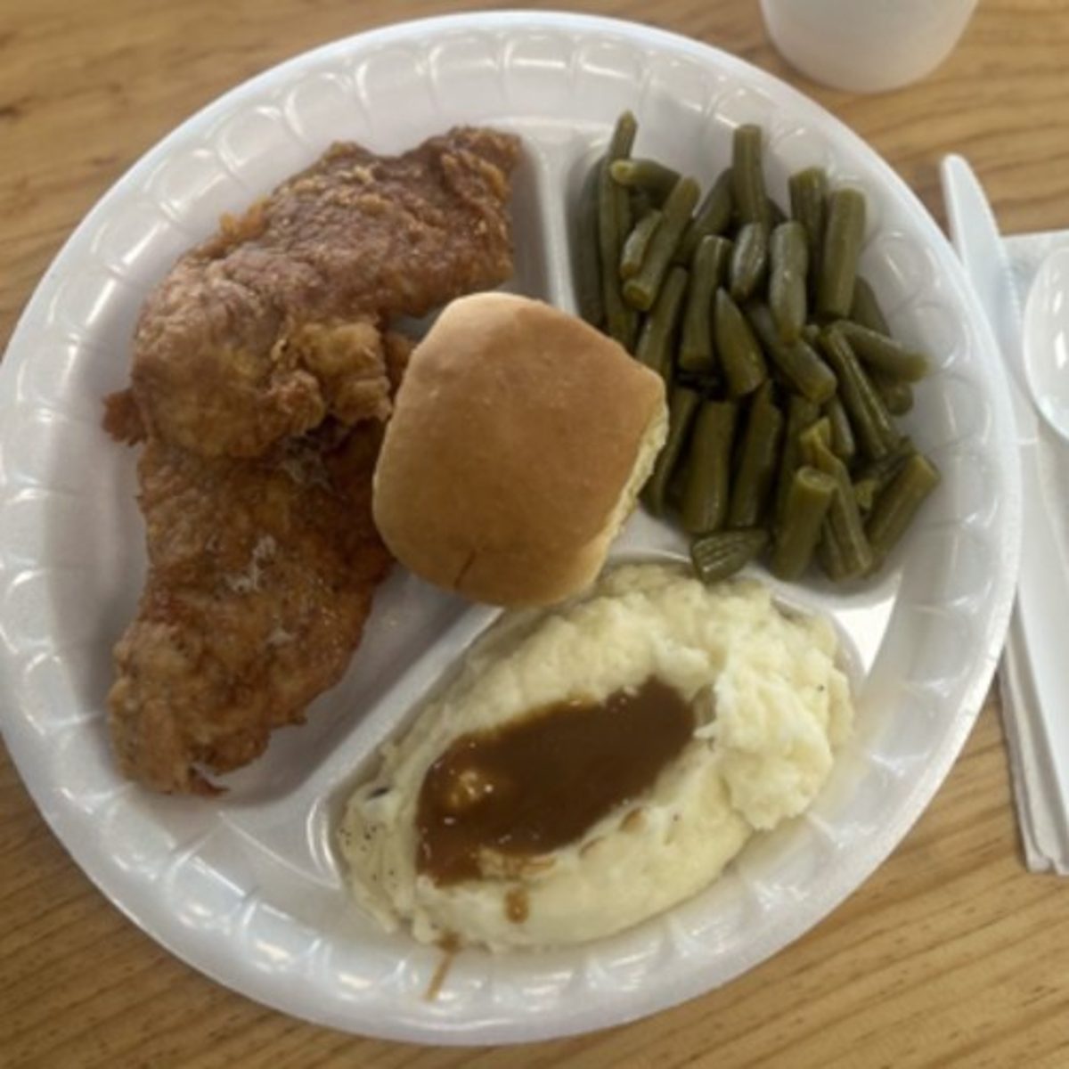Fried Pork Chop Dinner (2)