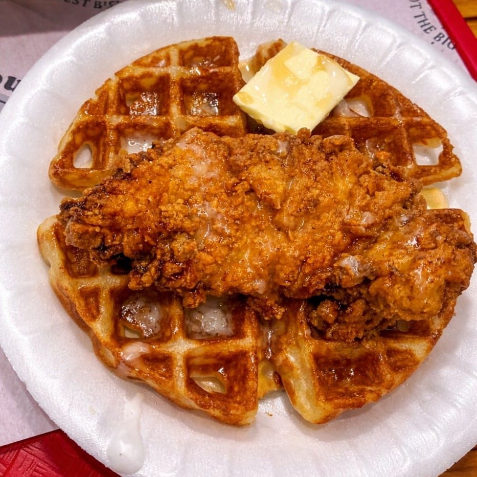 Chicken and Waffles.