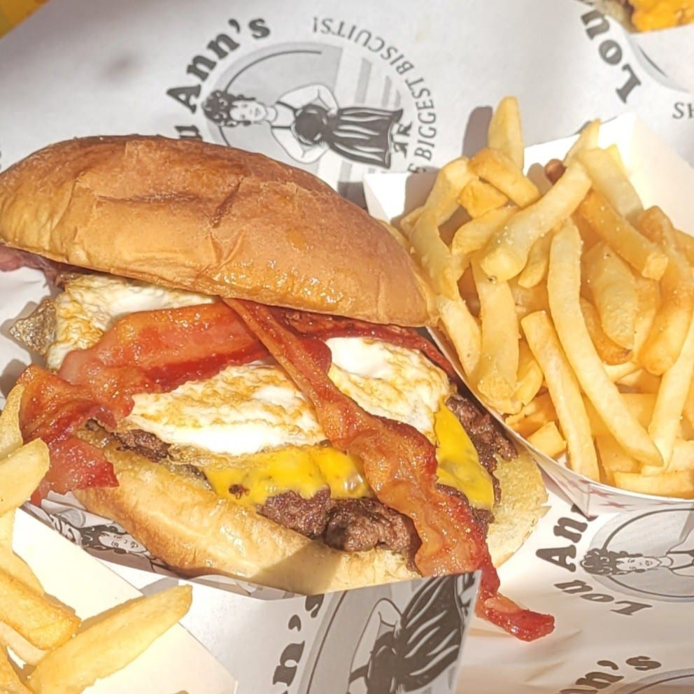 Breakfast Burger.