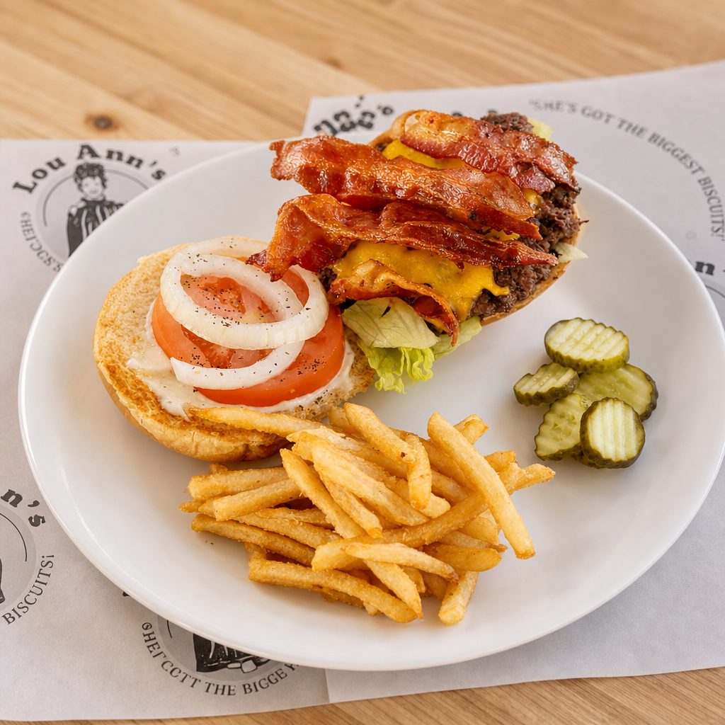 Bacon Cheeseburger.