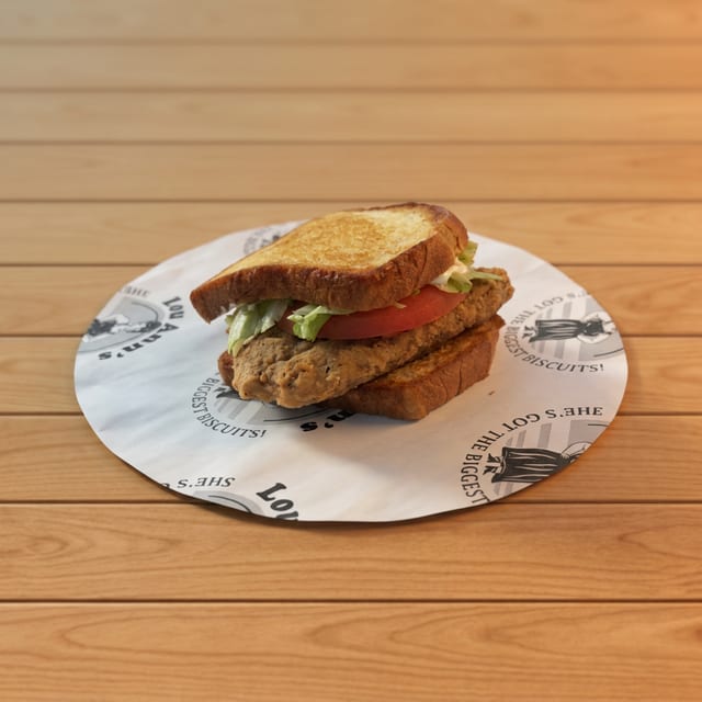 Country Fried Steak Sandwich.
