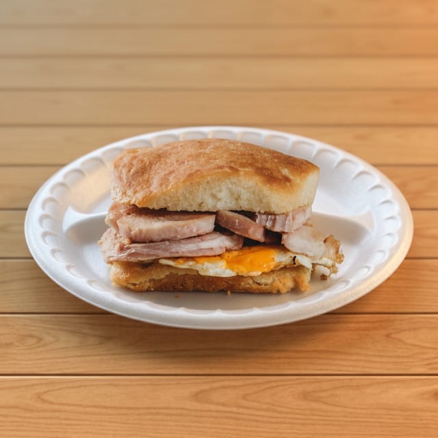 Ham Biscuit.