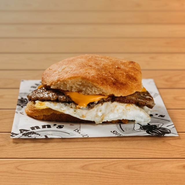 Sausage Biscuit.